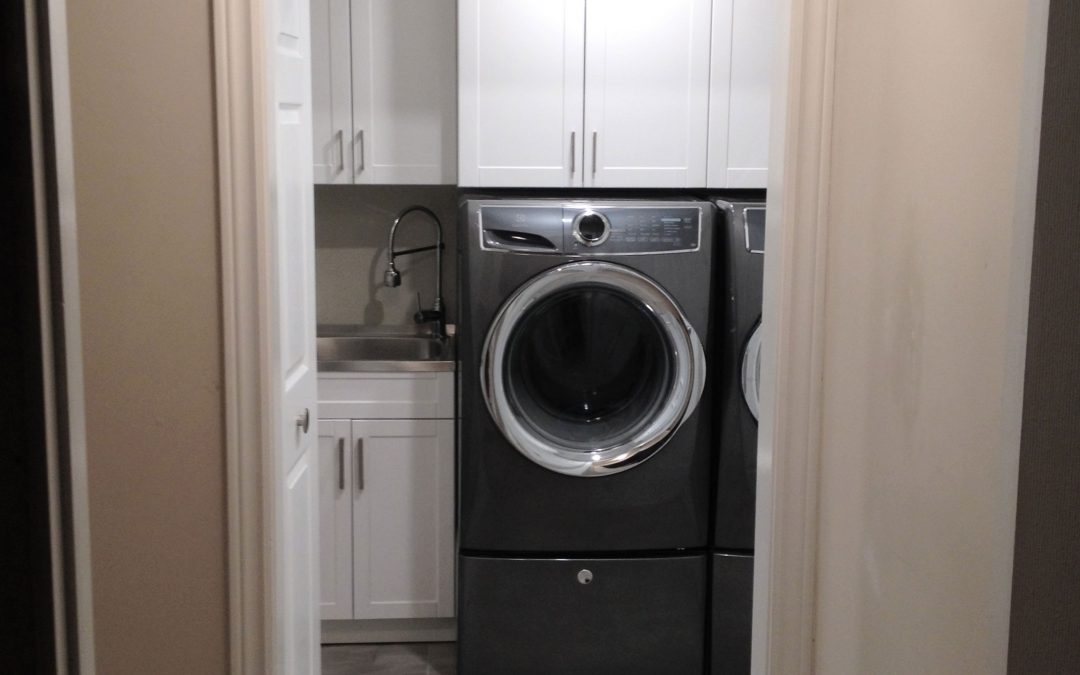 Basement Bathroom & Laundry Room