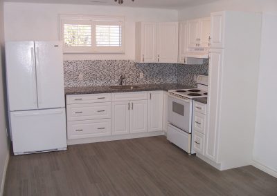 Basement Kitchen & Laundry